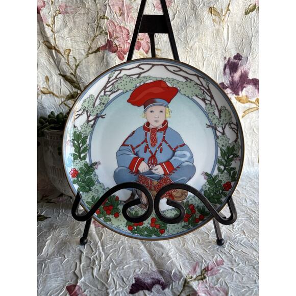 UNICEF Heinrich Collector Plate "Child of Norway" 263 /24,500 - Picture 2 of 6